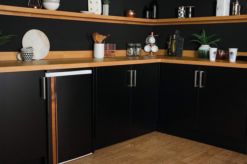 d-c-fix 346-8091 Decorative Self-Adhesive Film, Matte Black, 26" x 78" Roll - Image 2